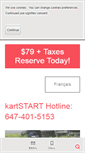 Mobile Screenshot of kartstart.ca